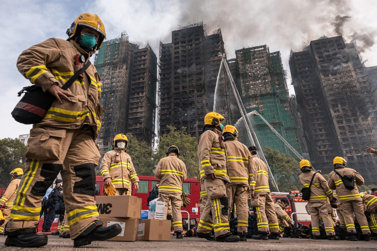 Series of failures led to deadly Hong Kong fire, lawyer says as hearings  begin