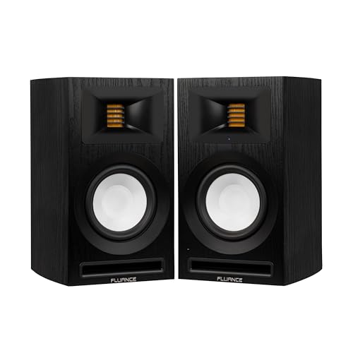 Fluance Ri71 Powered Bookshelf Speakers