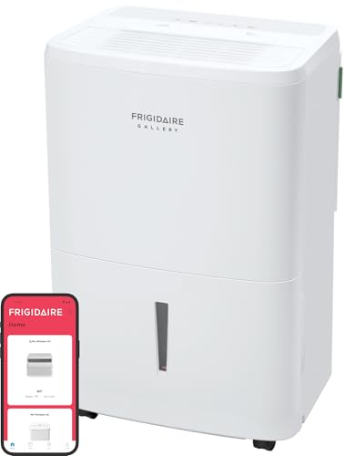 Frigidaire Gallery 2-in-1 50-Pint Portable Dehumidifier with Wi-Fi