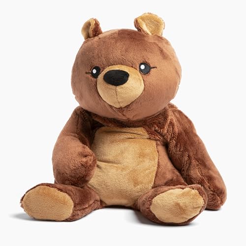Hugimals Darby the Bear Weighted Stuffed Animal