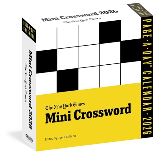 New York Times Crossword 2026 Mini Calendar