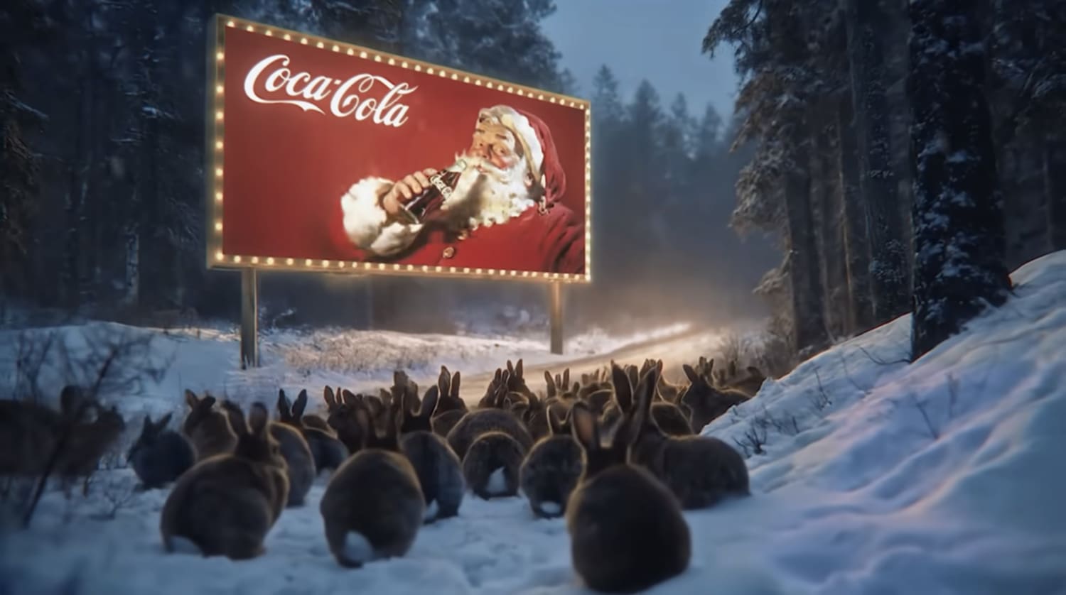Coca-Cola Releases Another AI-Generated Holiday Ad, Despite Last Year's Backlash