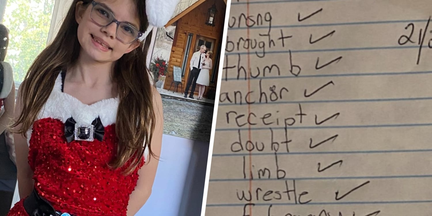 A 4th Grader's Spelling Test Is Going Viral All Because of 1 Unexpected Detail