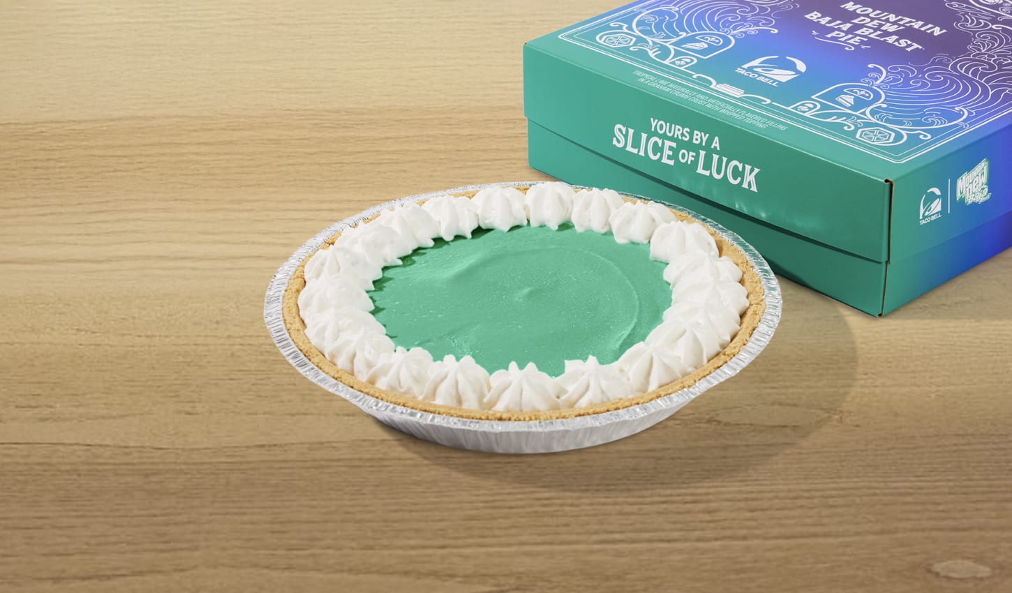 I Tried Taco Bell's Baja Blast Pie and Lived to Tell the Tale