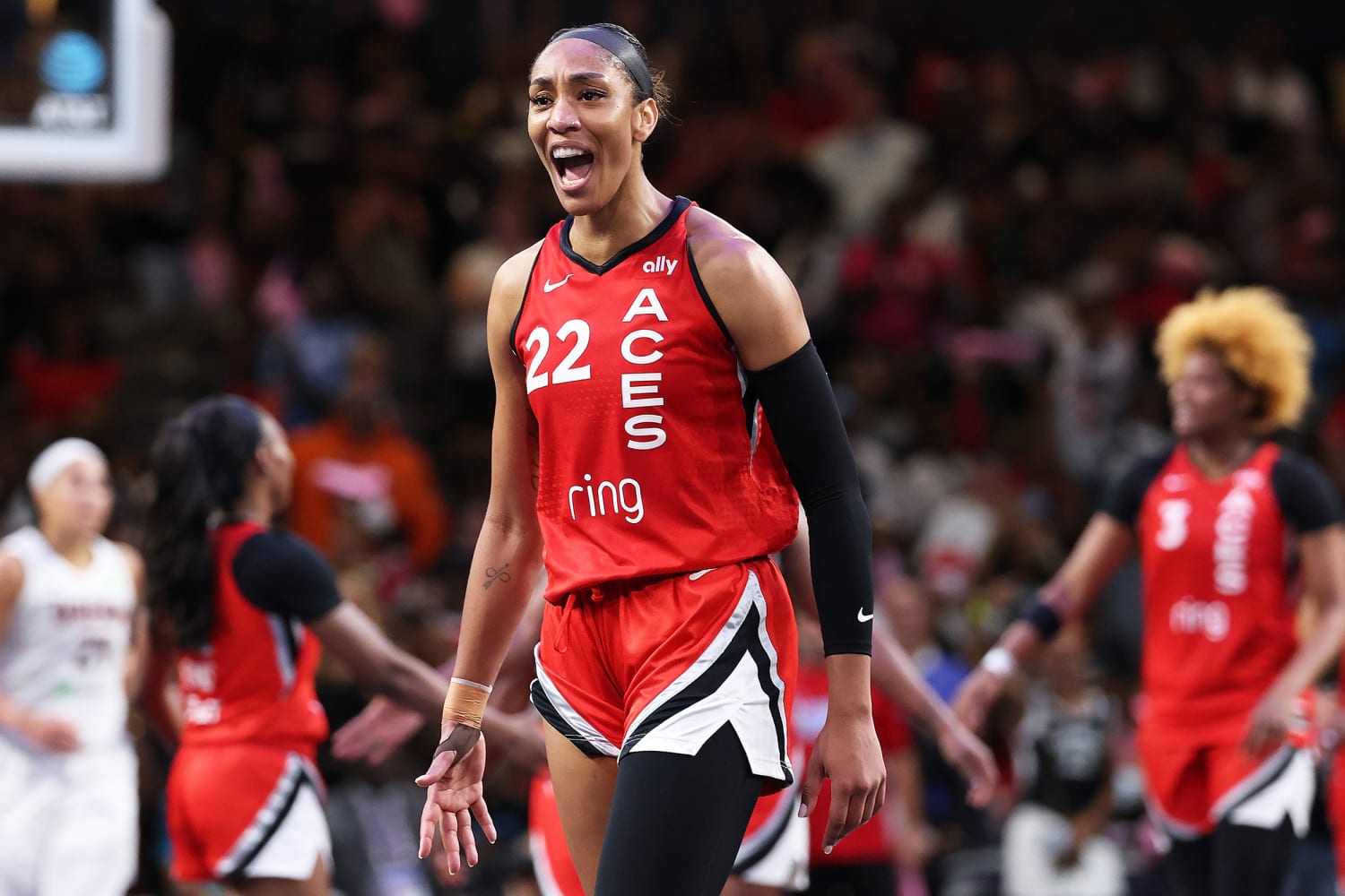 A'ja Wilson wins AP Female Athlete of the Year following historic 4th WNBA MVP award
