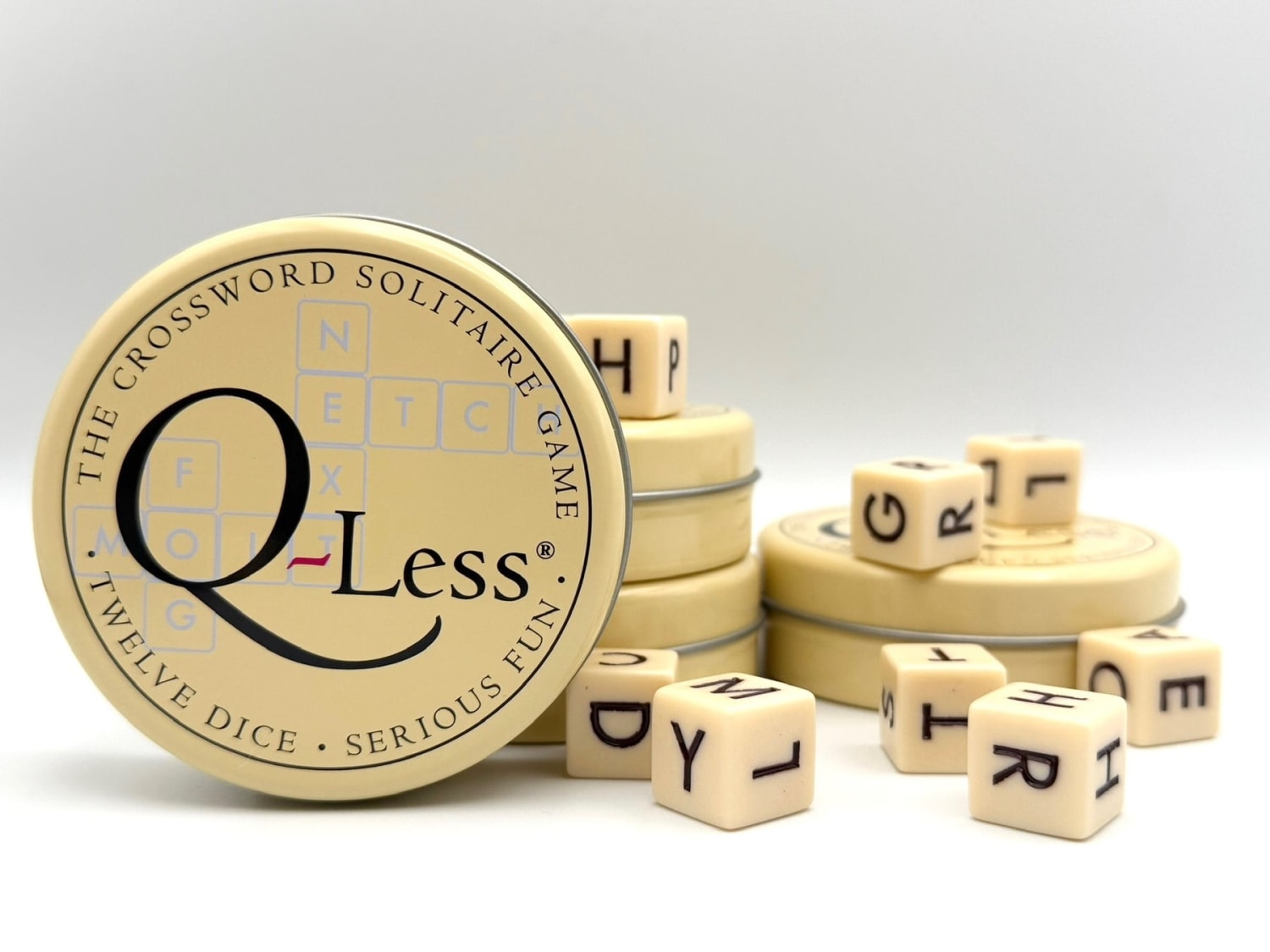 Q-Less Word Game