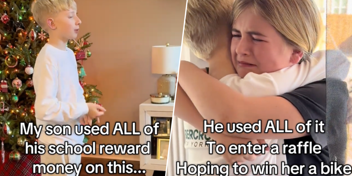 Boy, 11, Spends Months Saving Up for a Bike, Then Surprises His Sister With it