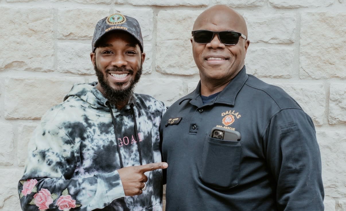 Army Vet Son and His 53-Year-Old Firefighter Dad Graduate College in the Same Ceremony