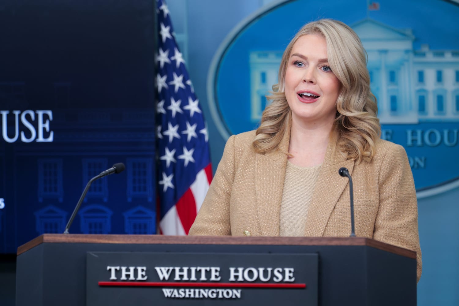 White House Press Secretary Karoline Leavitt Announces She's Pregnant With Second Child