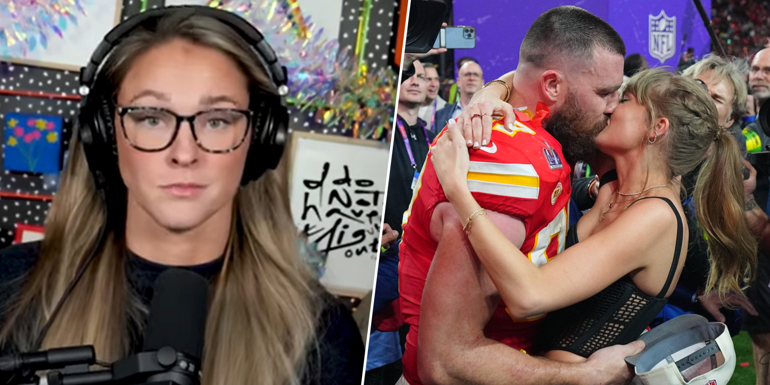 Kylie Kelce Reacts to Taylor Swift, Travis Kelce Never Arguing: 'My Husband Was Oddly Quiet'