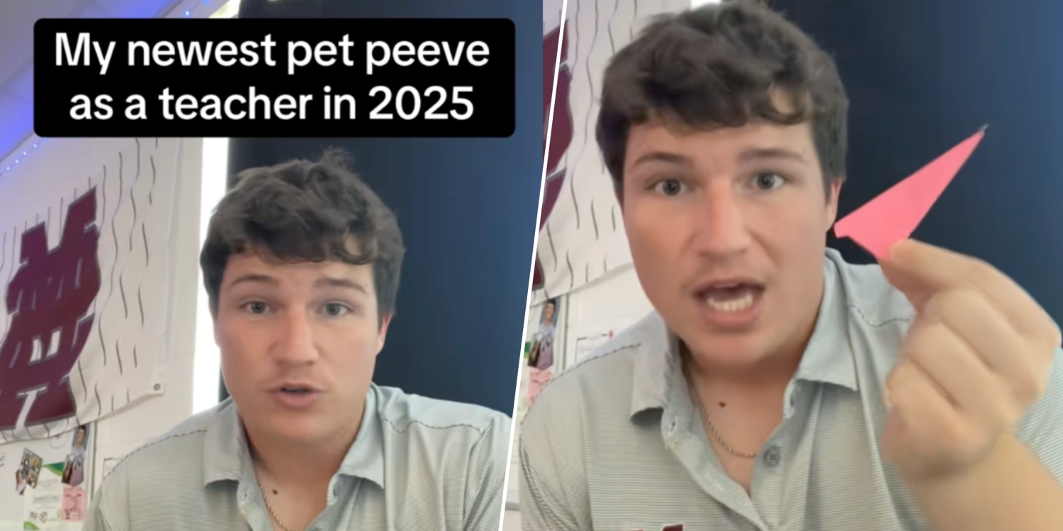 High School Teacher Shares His Biggest Pet Peeve of 2025 — And It's Not '67' 