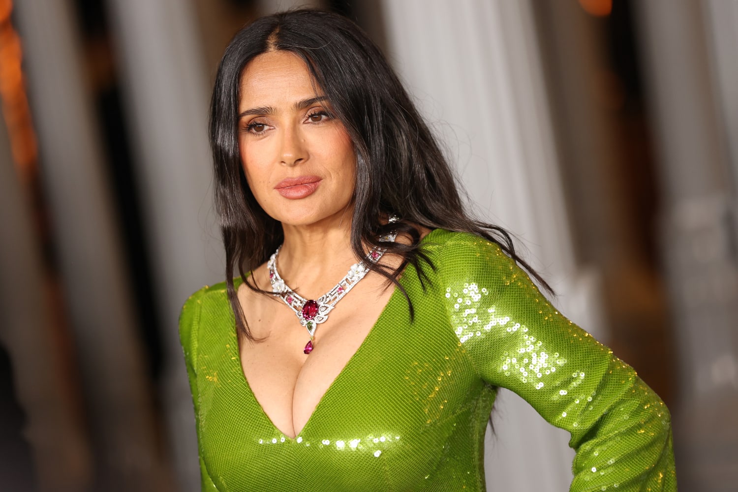 Beans and Labneh: Salma Hayek Pinault's Cooking Is 'Eclectic' Thanks to Lebanese-Mexican Roots
