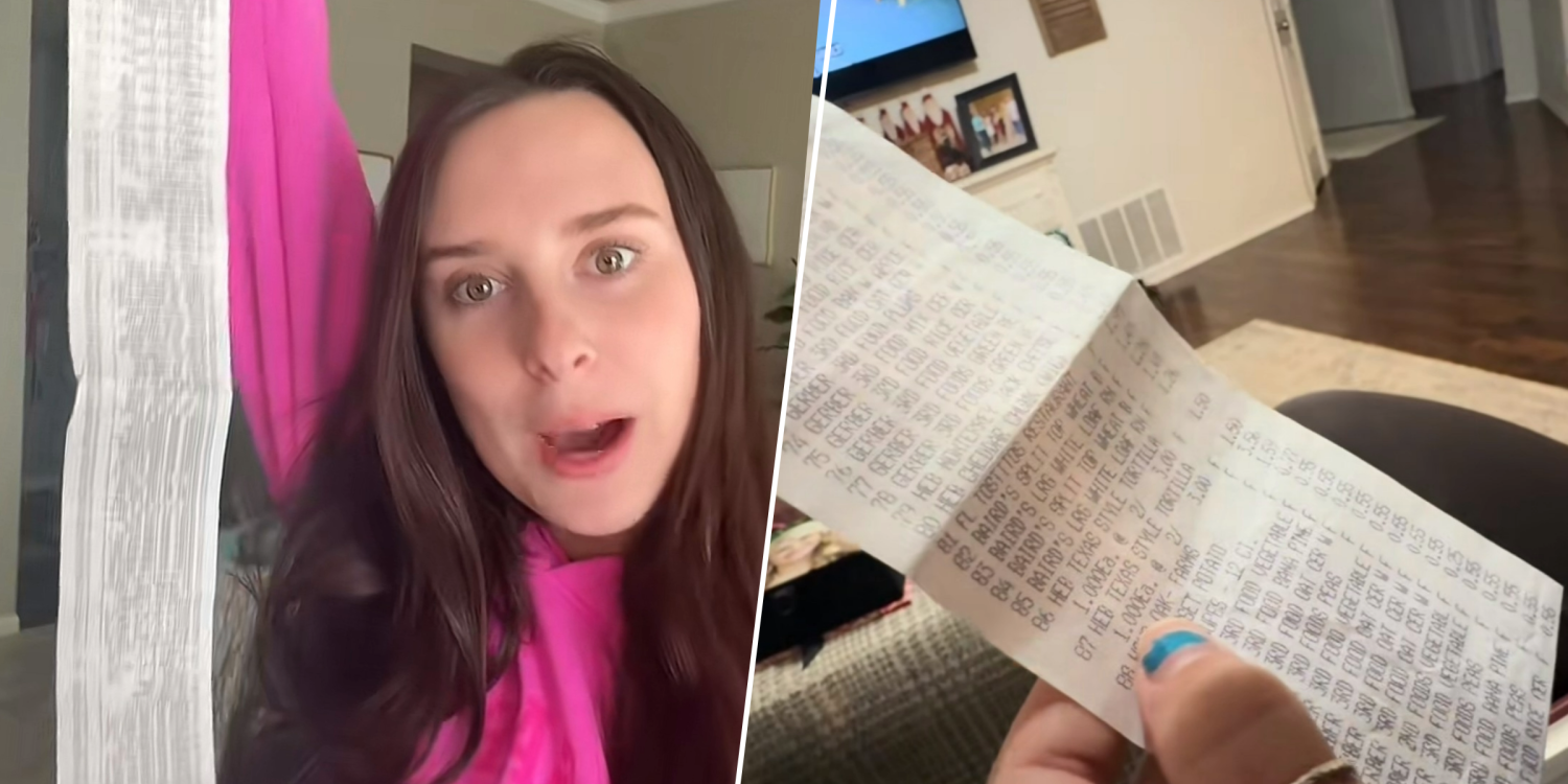 Sticker Shock: Viral 1997 Grocery Receipt Reveals Over 200% Increase in Prices