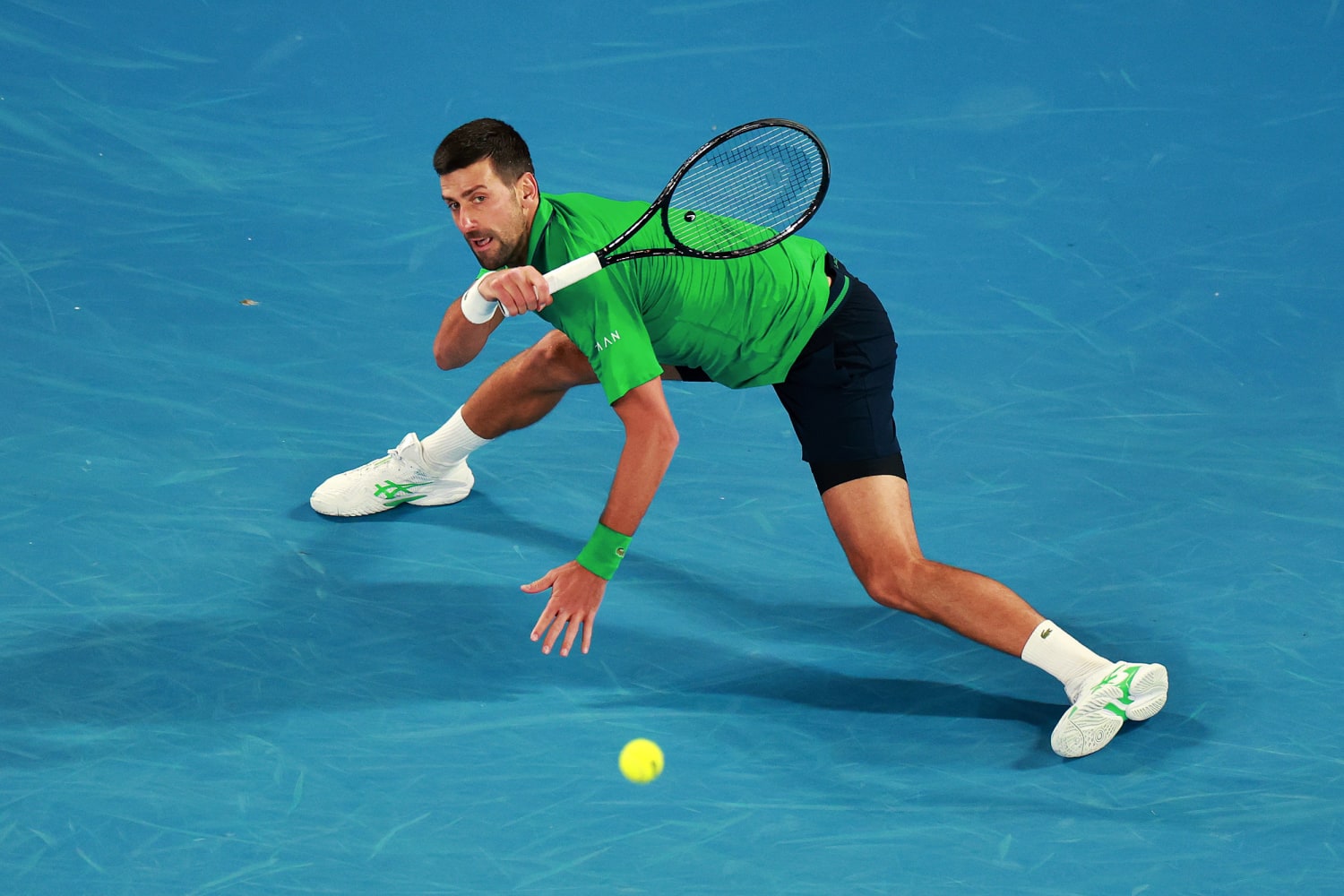 Novak Djokovic begins bid for 25th Grand Slam with efficient win at Australian Open