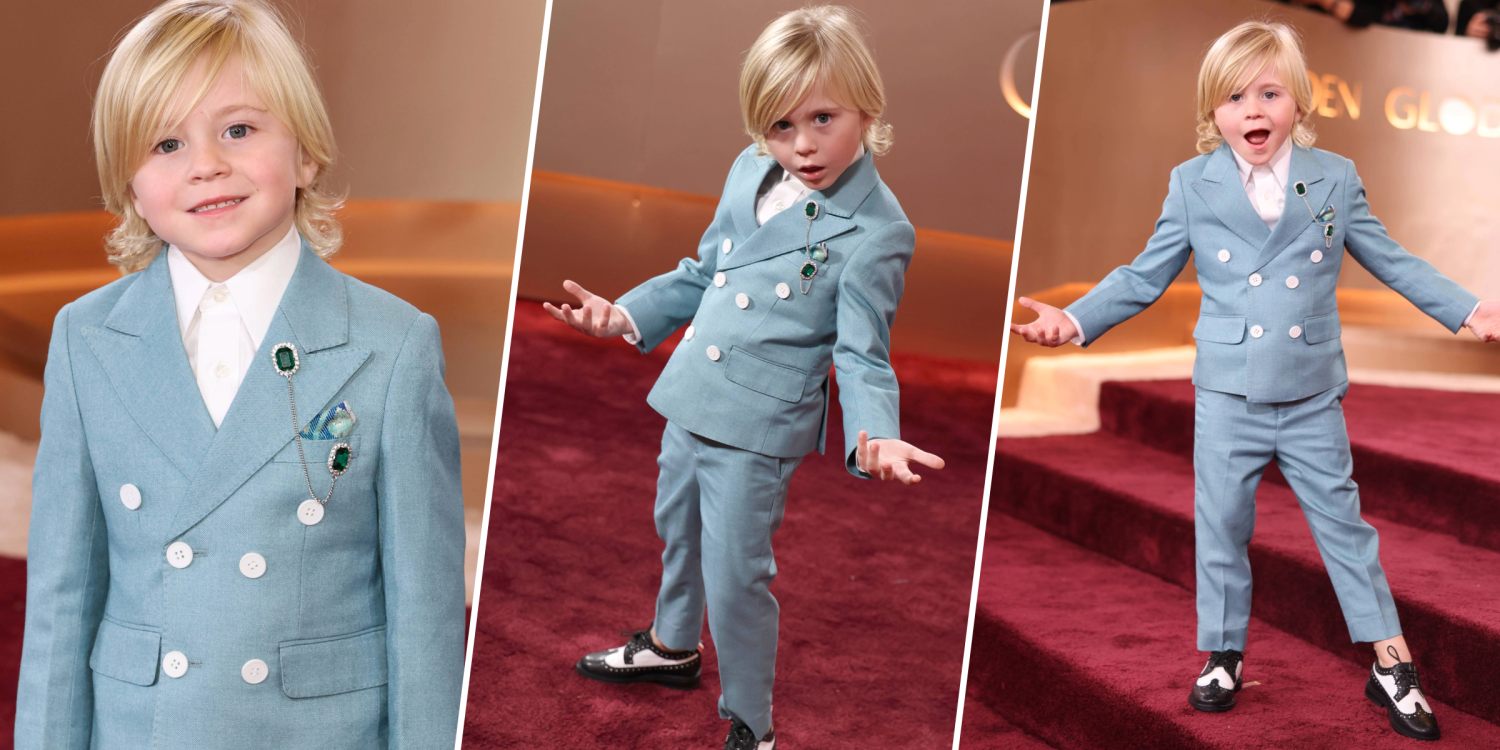 Her Son Went Viral at the Golden Globes. How She Keeps His Childhood 'Normal'