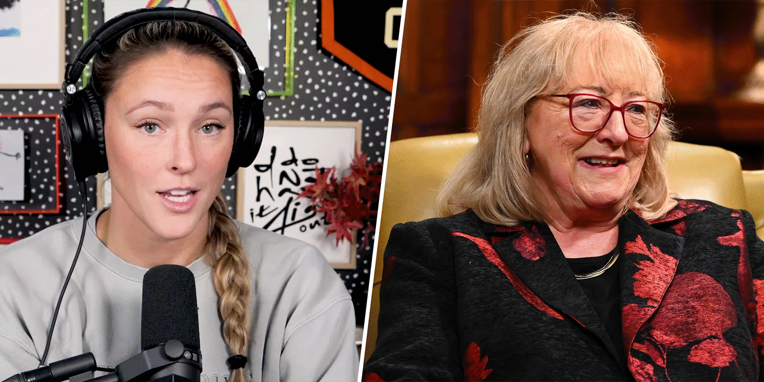 Kylie Kelce Discusses Mother-In-Law Donna Kelce's Role on 'Traitors': 'She Nailed It'