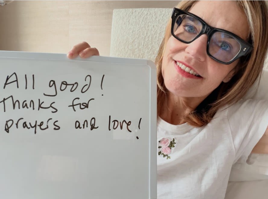 Savannah Guthrie Joins TODAY to Share Kids' Response to Vocal Chord Rest: 'You're Still Loud'