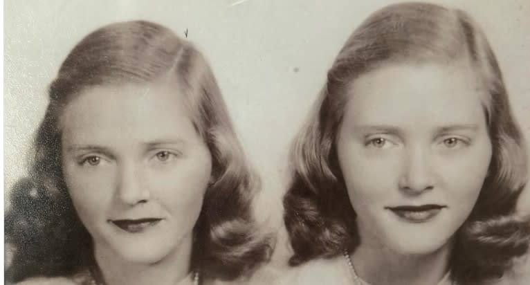 See the Stunning Then and Now Pics of Twins Who Just Turned 100
