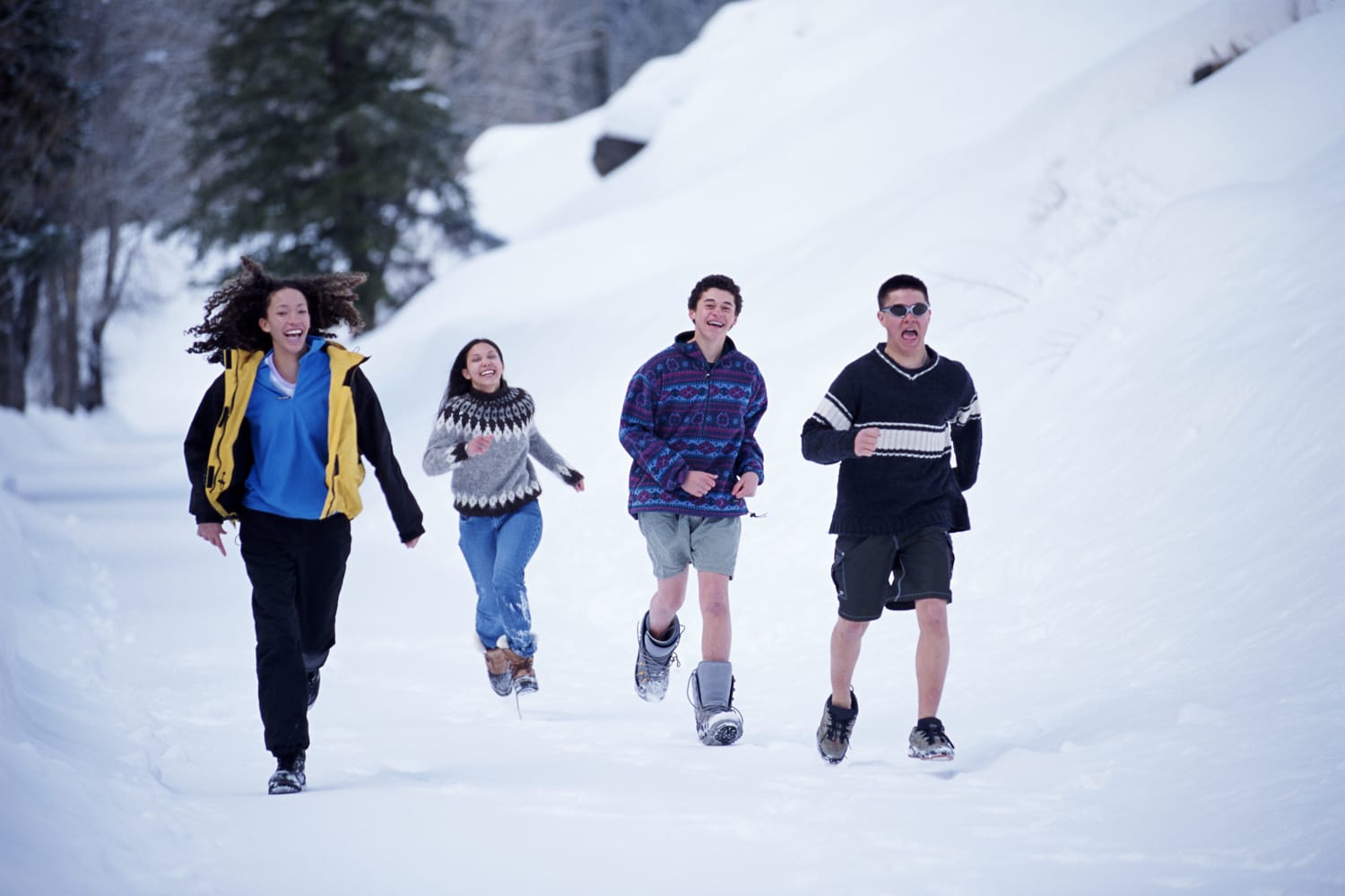 No Shorts, No Jackets … No Problem: Why Middle Schoolers Aren't Bothered By Freezing Weather