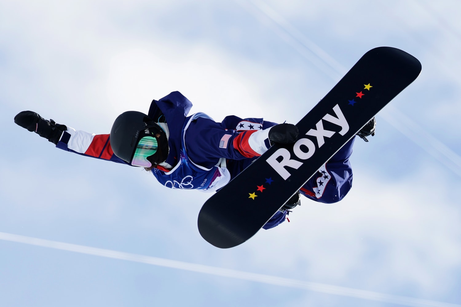 chloe kim roxy snowboard Chloe Kim tops the leaderboard in her bid for record-setting third straight  gold medal