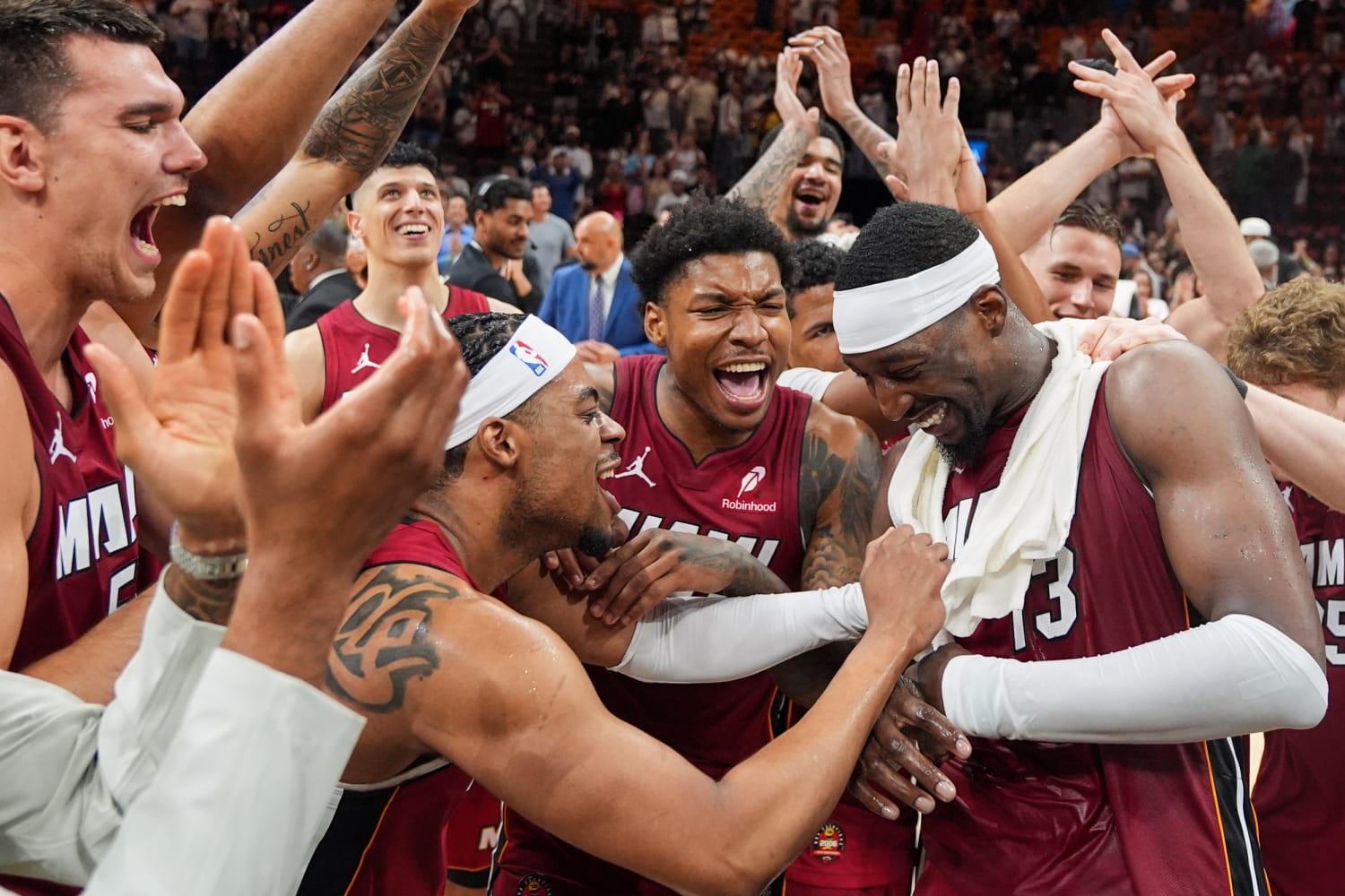 Bam! Heat's Adebayo puts up 83 points, second-best ever for NBA