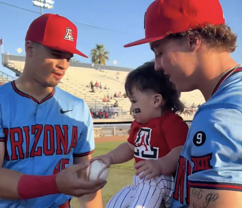 How a D1 College Baseball Player is Raising a Toddler Alongside His Teammates