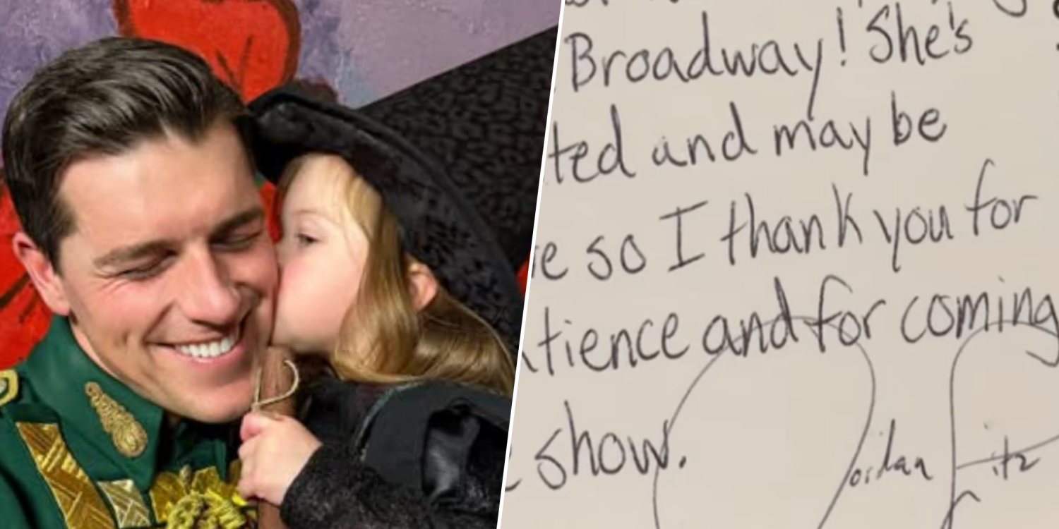 'Wicked' Star Slips a Secret Note to Audience Sitting By His Toddler at the Broadway Show