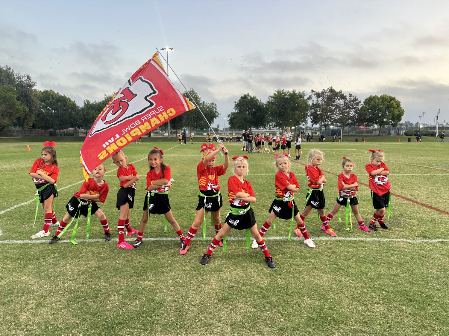First Graders Created a Flag Football Team That Is All About Taylor Swift and Travis Kelce. And They Win