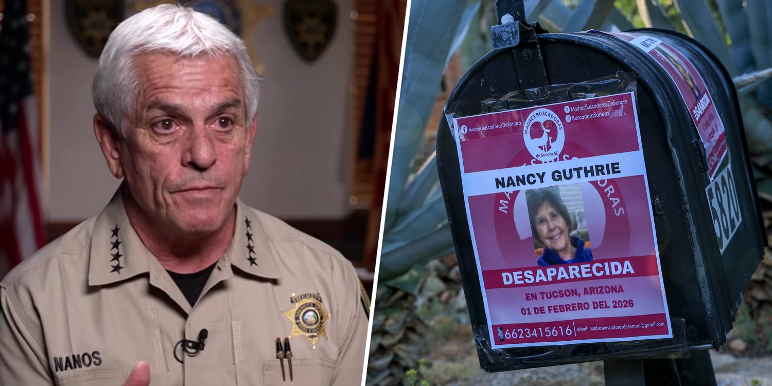 Sheriff on Nancy Guthrie Case Gives Update, Says Investigators are 'Definitely Closer'