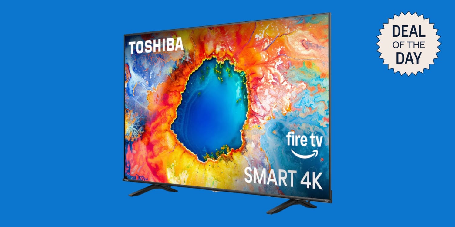 This Toshiba Class C350 TV is Over 50% Off: Deal of the Day