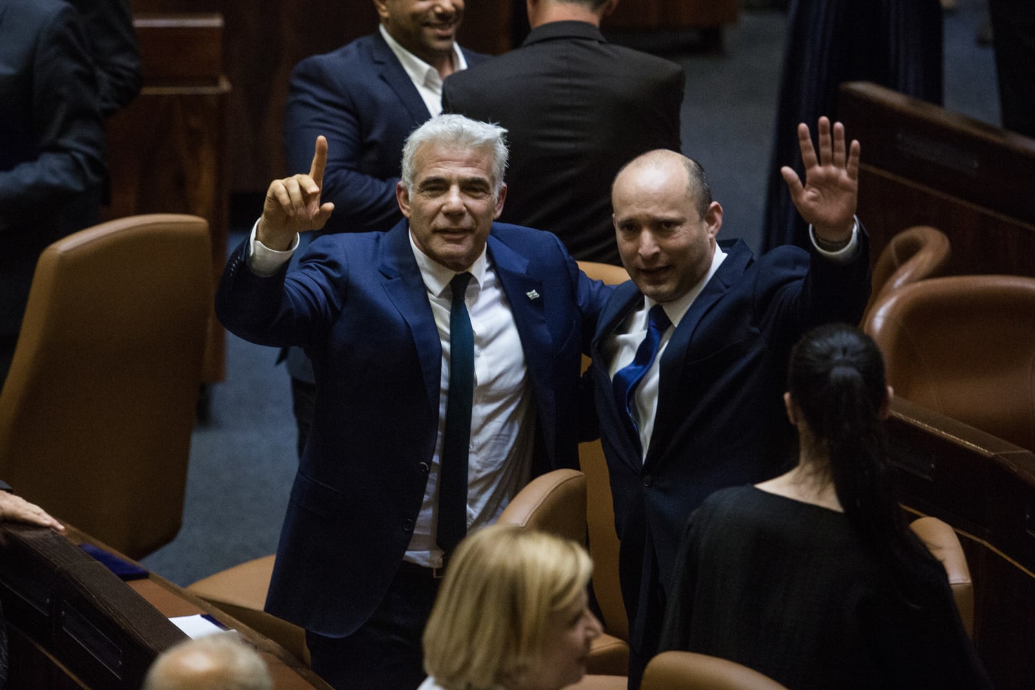Two former Israeli prime ministers agree to merge parties against Benjamin  Netanyahu