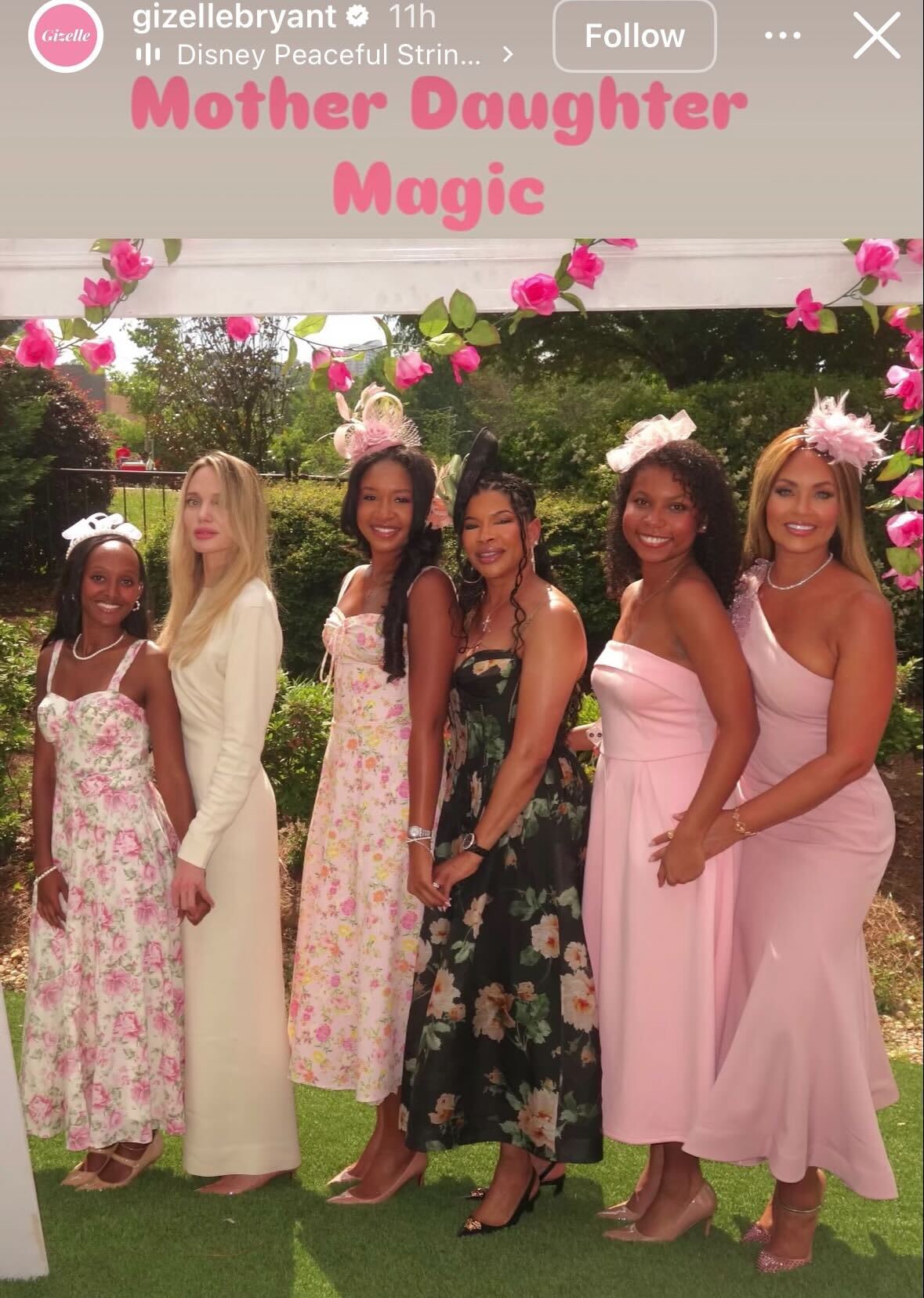 Angelina Jolie and 'RHOP' Star Gizelle Bryant Join Daughters at Sorority Event