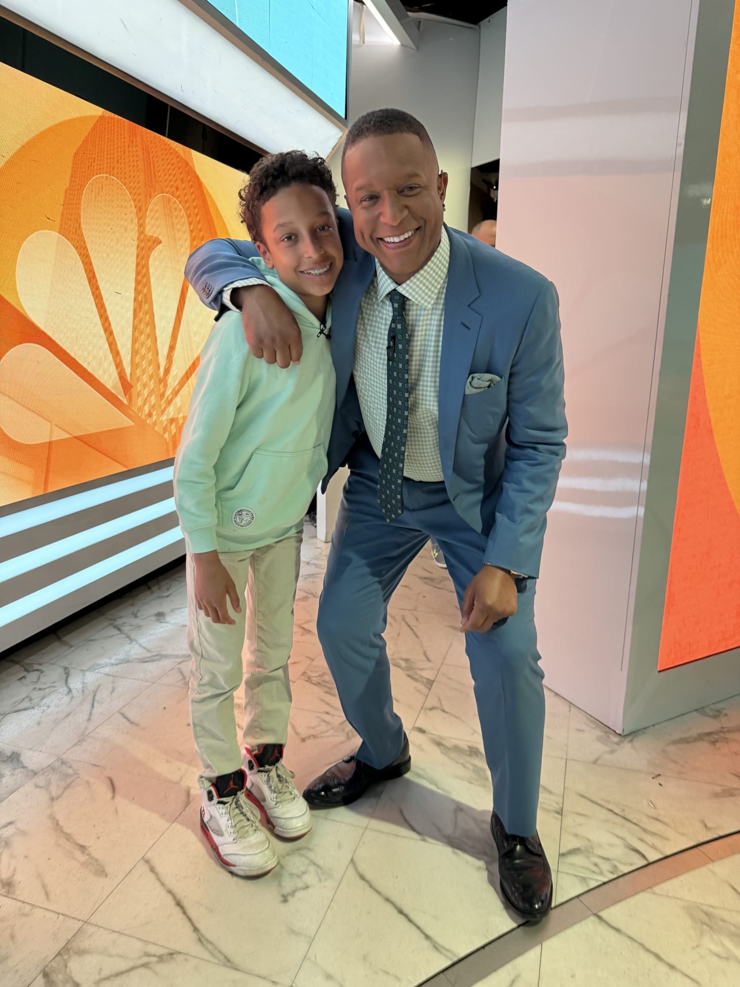 Craig Melvin's Son Joins the 3rd Hour of TODAY on 'Bring Your Kids to Work Day'