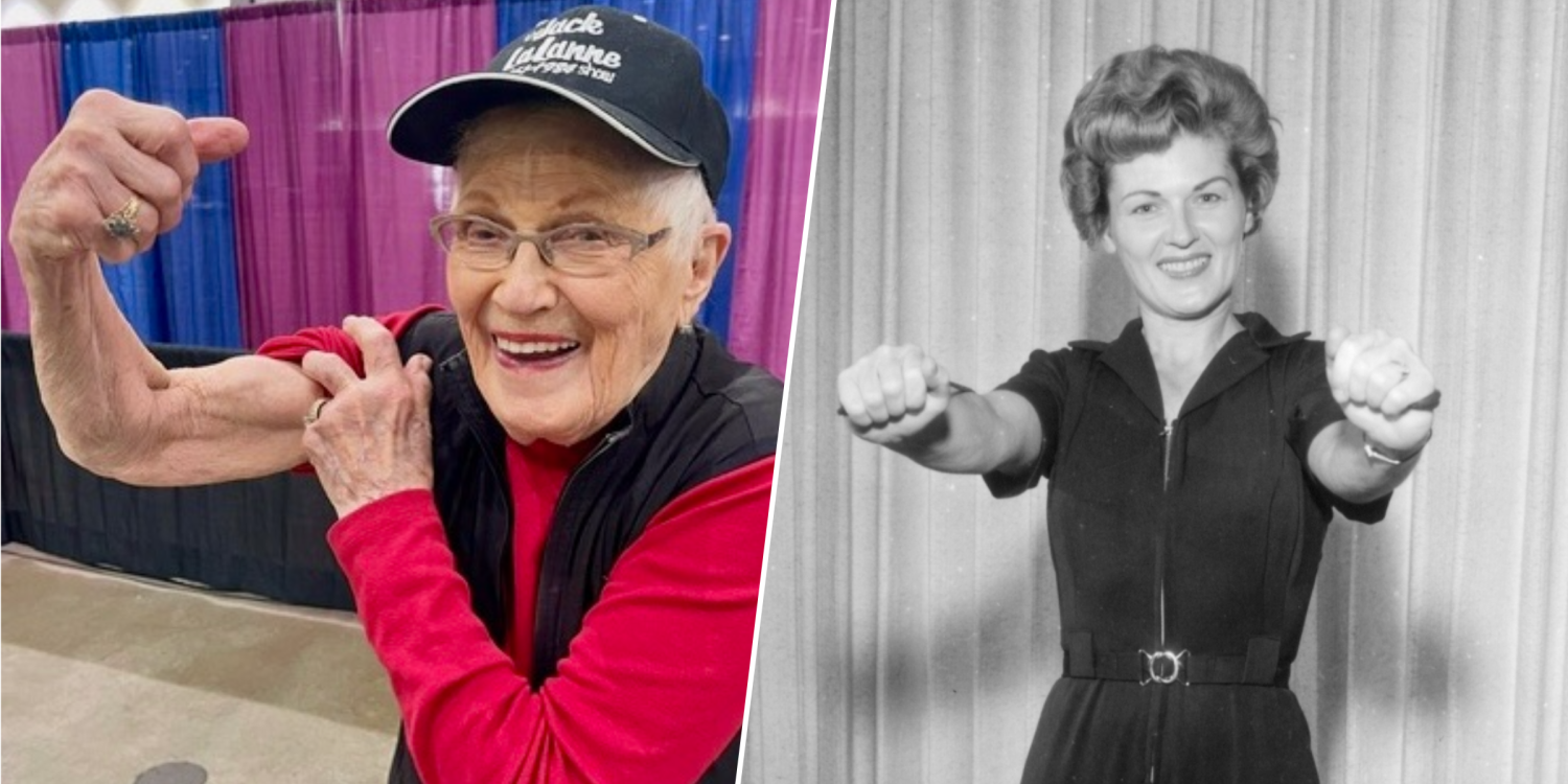 Elaine LaLanne, 100, Reveals Her Daily Exercise Routine and 1 Food She Loves