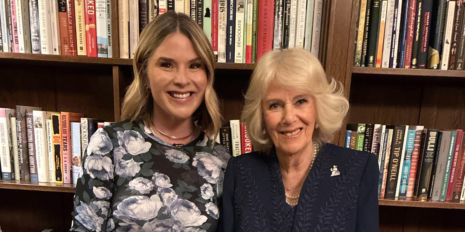 Queen Camilla Speaks With Jenna Bush Hager About Their Shared Love for Reading and Sends a Message to Americans