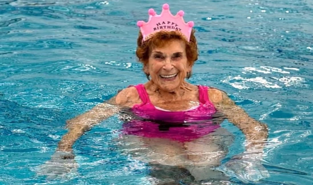 Woman, 101, Who Swims Every Day and Still Drives, Shares Her 4 Longevity Tips