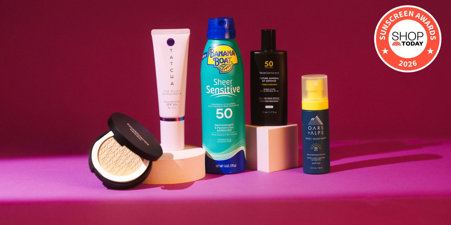 Shop TODAY Sunscreen Awards: K-Beauty SPFs, Scalp Sprays and More Editor-Tested Formulas
