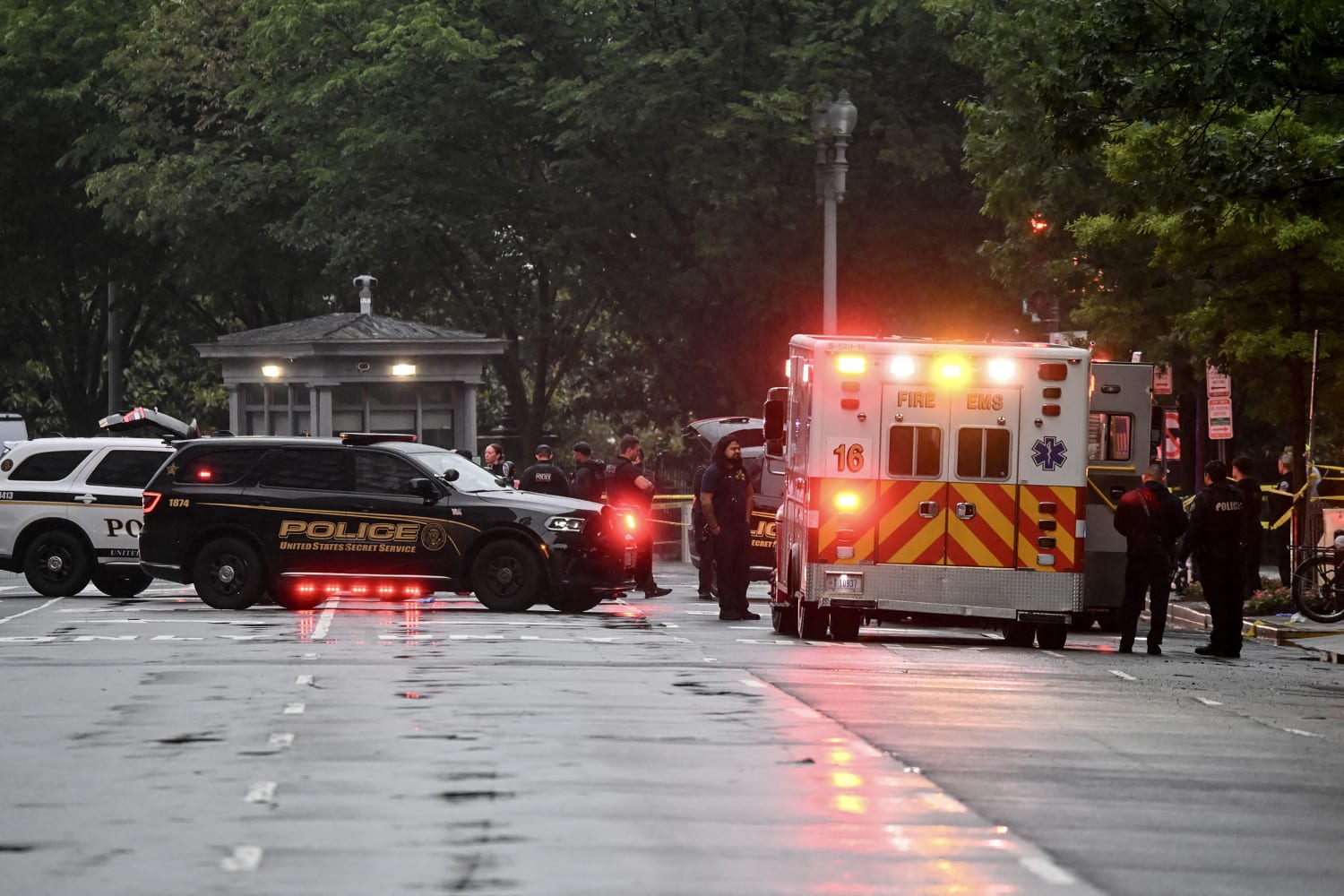 Secret Service kills man who opened fire at White House security