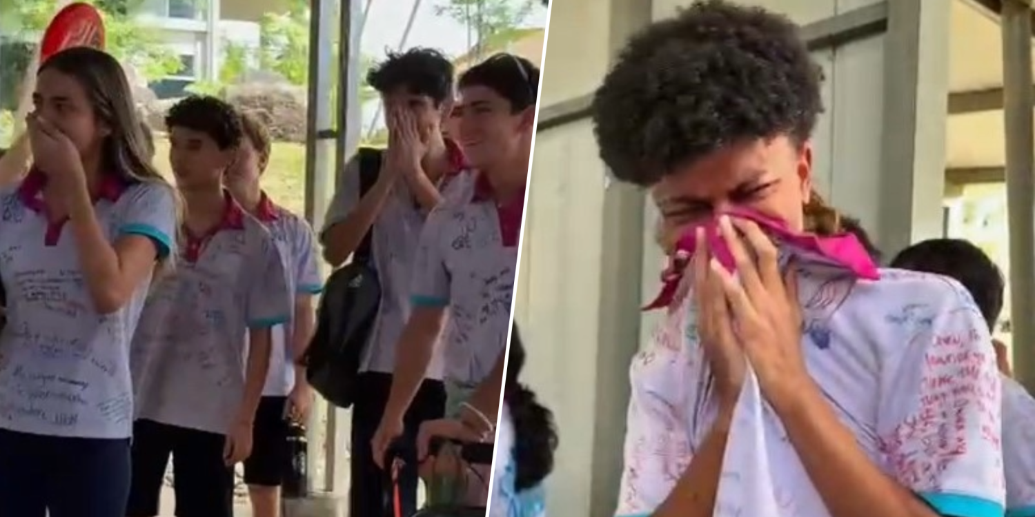 Emotional Graduation Surprise Brings High School Seniors to Tears 