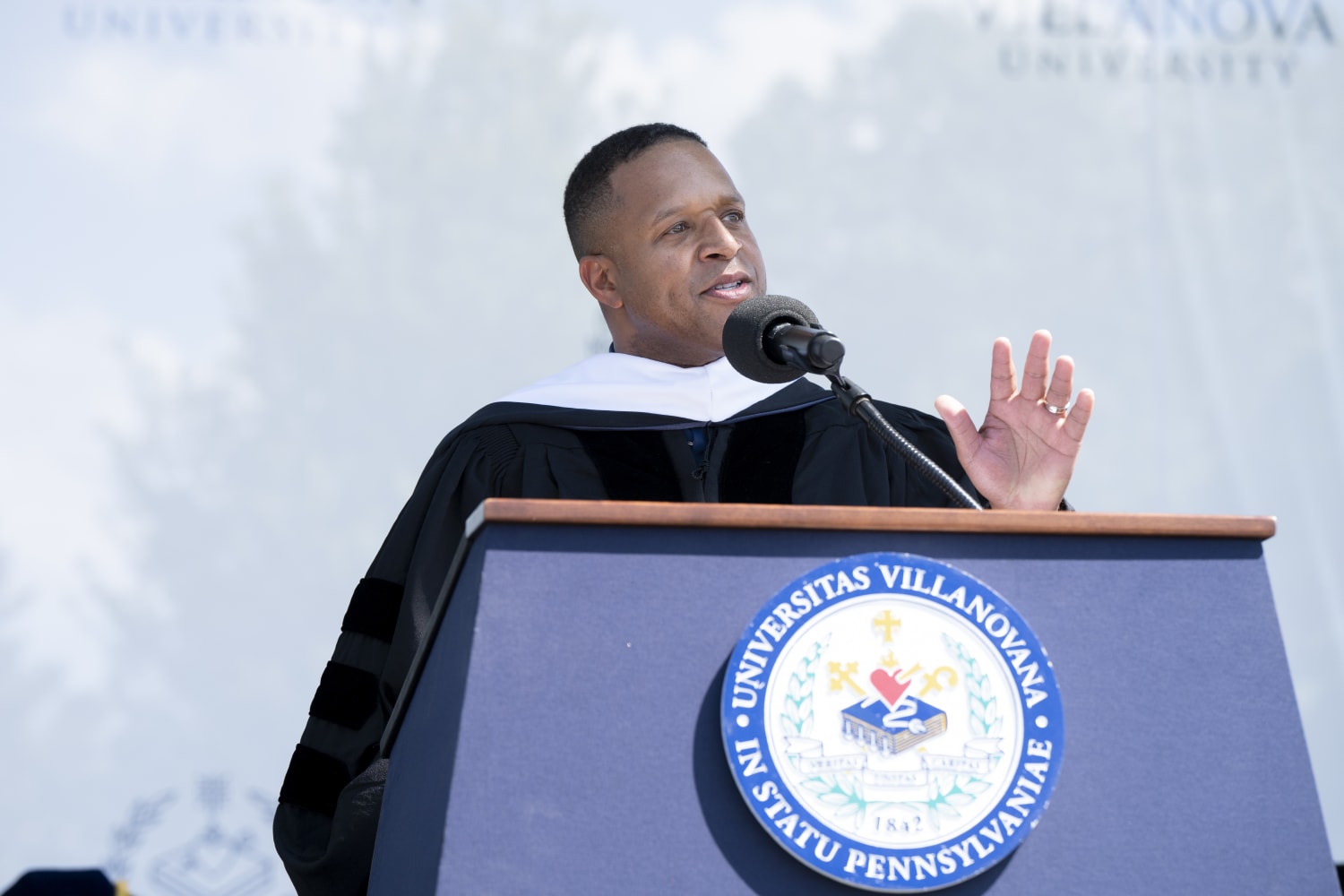 Craig Melvin Remembers Late Brother In Commencement Speech While ‘Playing the Role of Baptist Preacher’