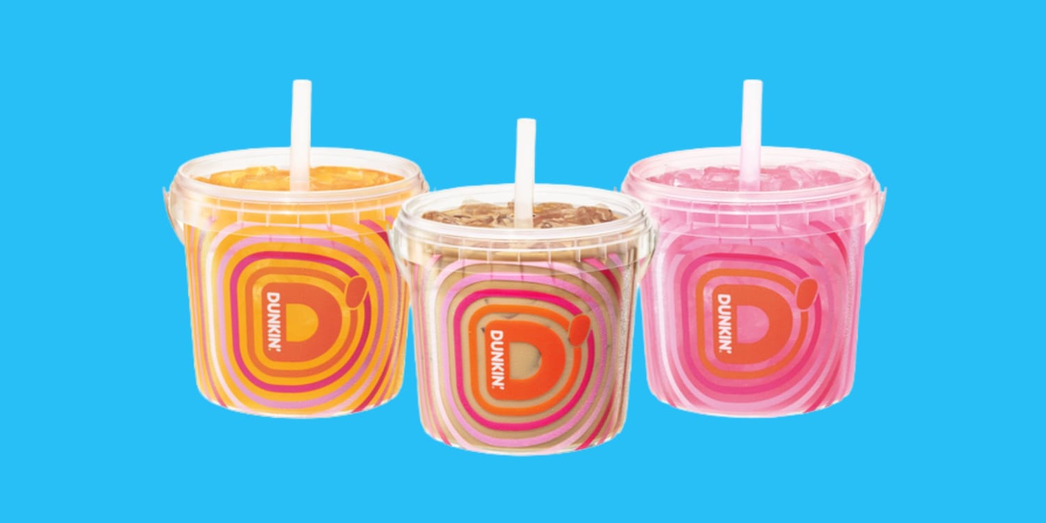 Dunkin’s 48-Ounce Coffee Buckets Are Now Available Nationwide — But There’s a Catch