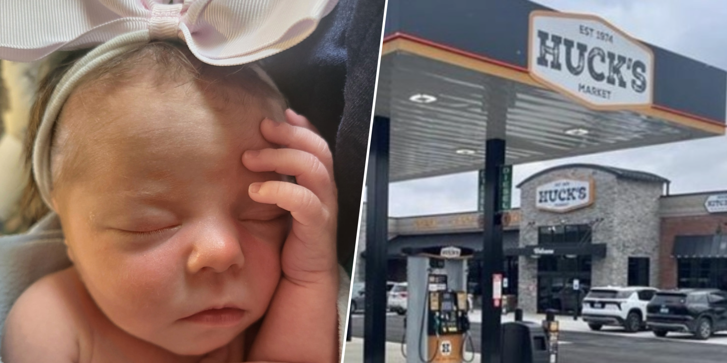 Gas Station Birth Inspires Possible Baby Name Tradition for Indiana Family
