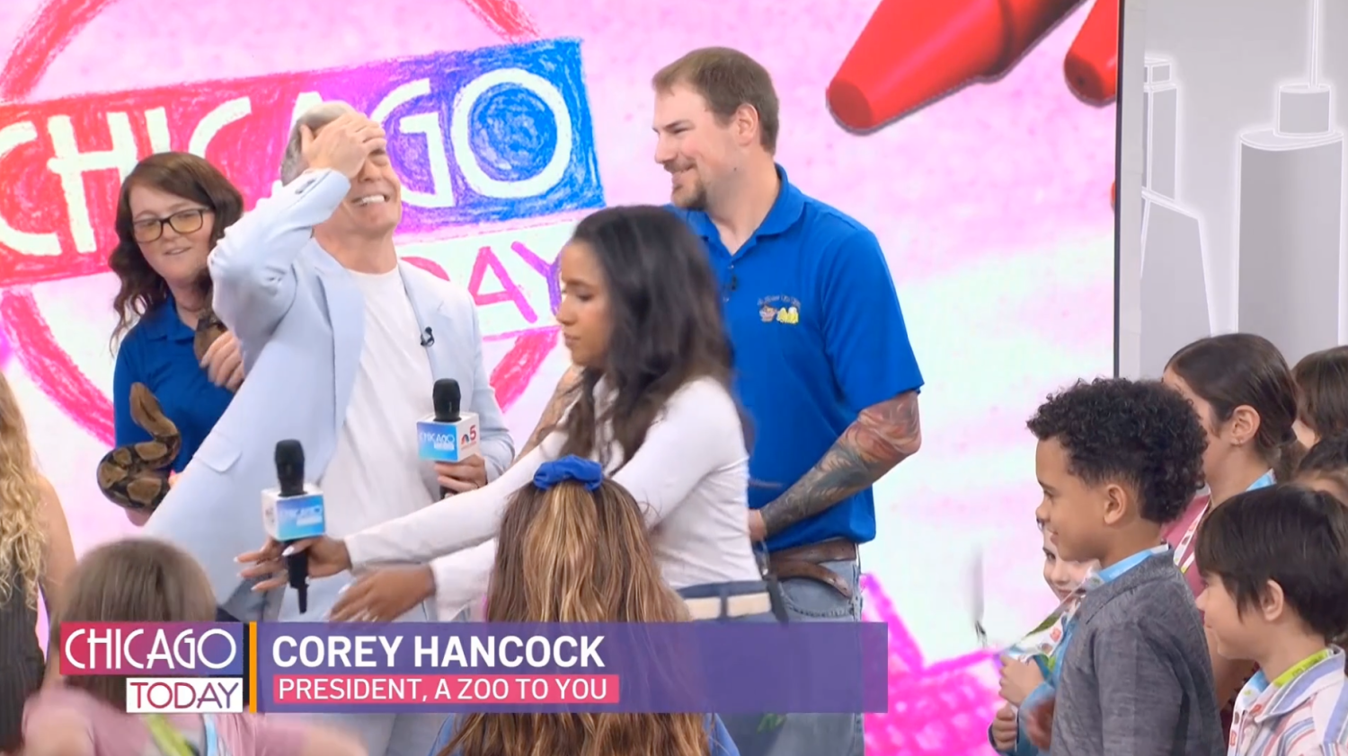 TV Host Goes Viral After 28 Kids Overrun Live Set, Offering a Lesson in What Teachers Face