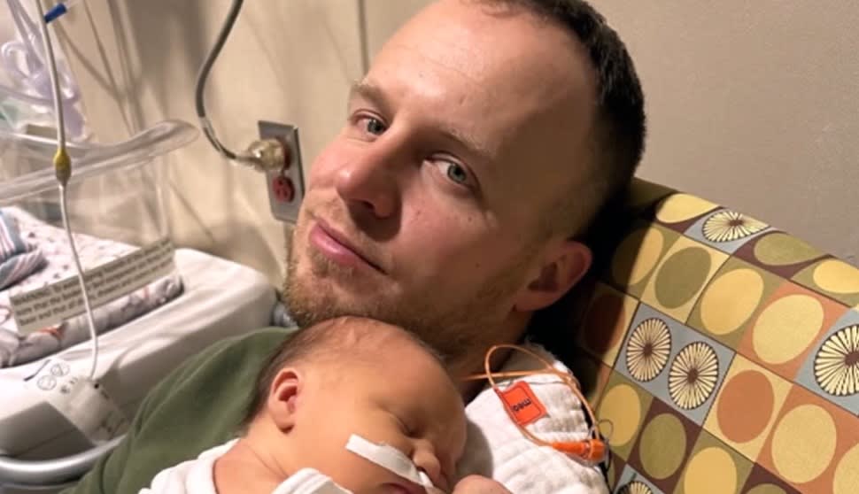 This Former Coast Guard Member  Never Planned to Be a Nurse — Until His Son Was Born 