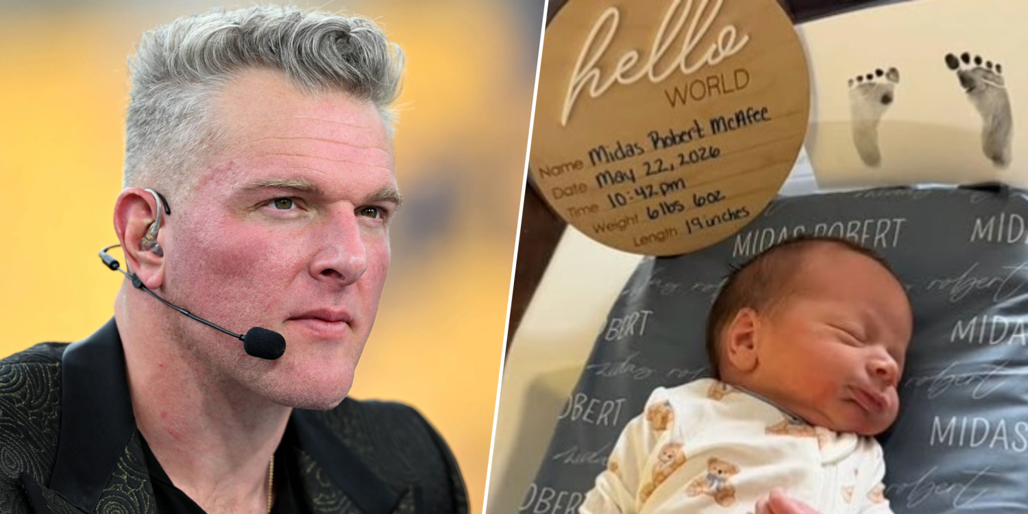 Pat McAfee Announces Birth of Son ... And He Has a Golden Name