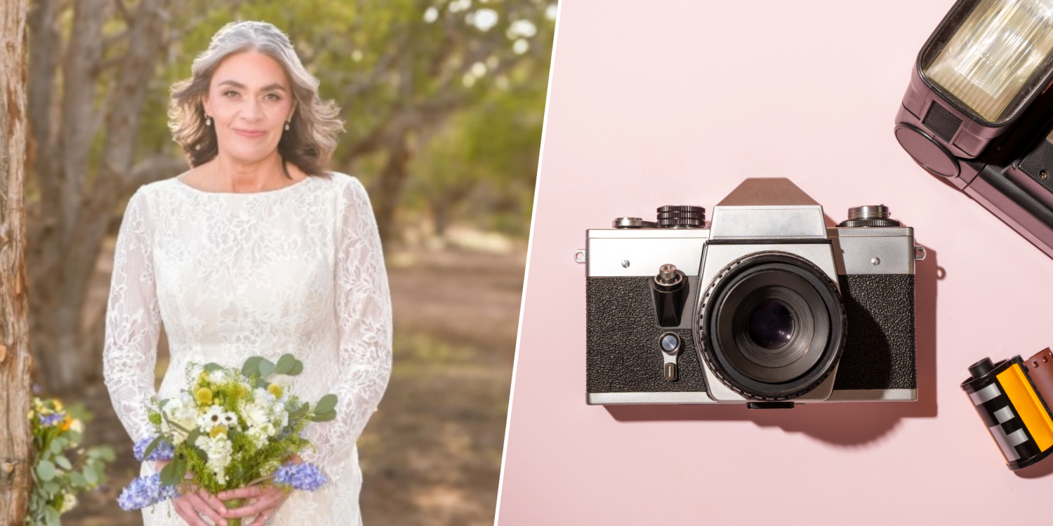 She Brought Her Late Dad’s Vintage Camera to Her Wedding. The Film Developed With a Surprise