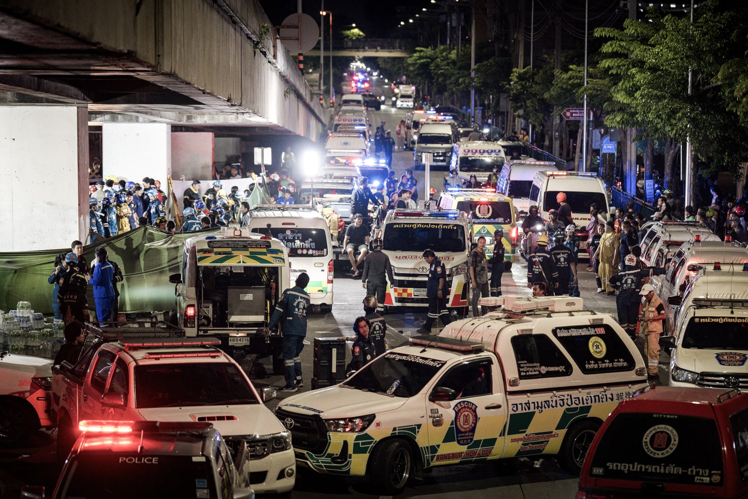 Fire breaks out at a pub in Bangkok, killing at least 27 people, officials say