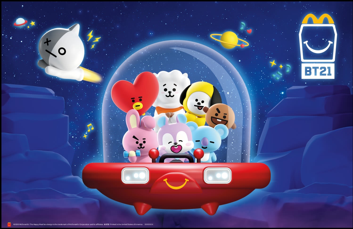 McDonald’s Teams Up With BTS Again for BT21 Happy Meal: See the Toys