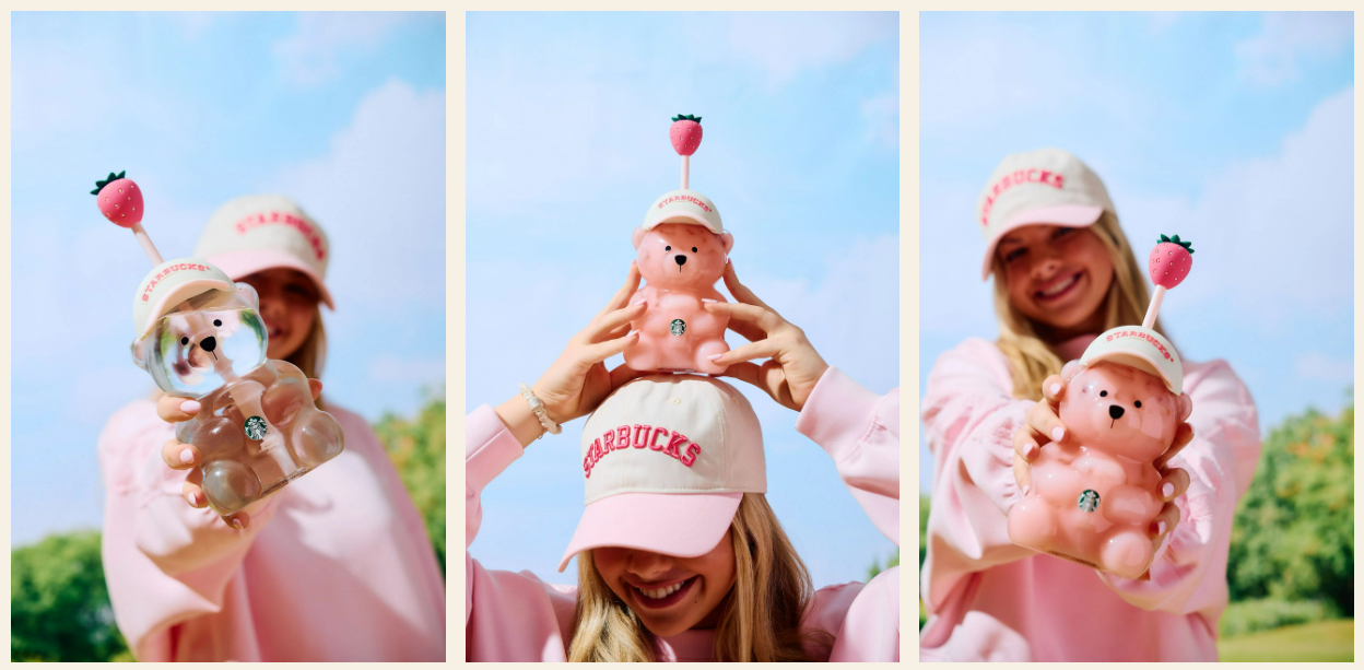 Starbucks Is Releasing a Pink Bearista Cup Sure to Cause Carnation-Colored Chaos