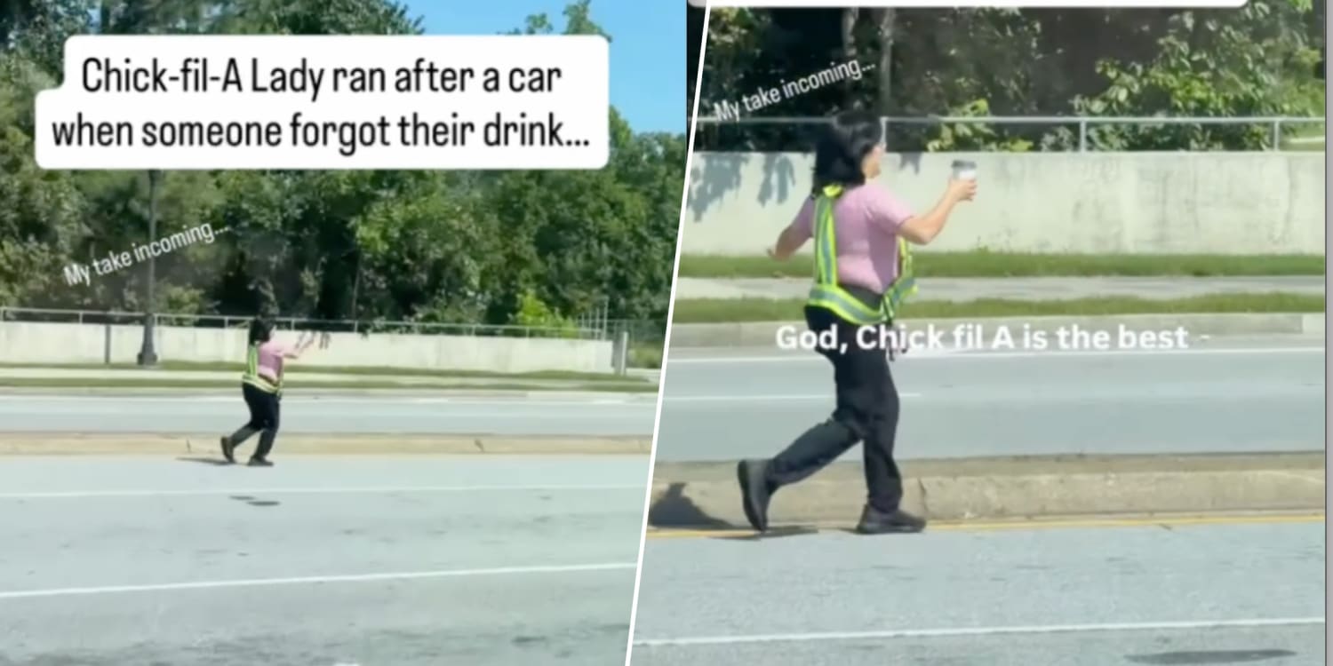 Chick-fil-A Employee Chases Customer’s Car to Deliver Forgotten Drink: ‘Now That’s Dedication’